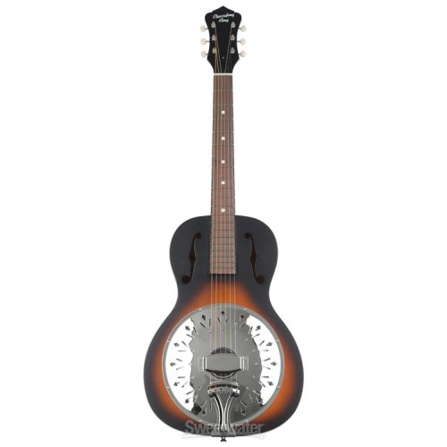  Recording King Dirty 30s Single 0 Resonator Acoustic Guitar Essentials Bundle - Tobacco Sunburst