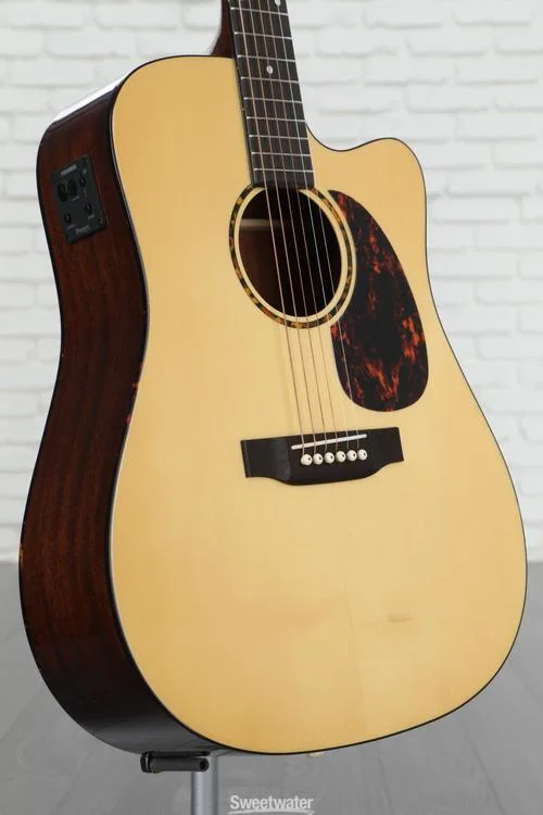 Recording King RD-G6-CFE5 Dreadnought Acoustic-electric Guitar - Natural