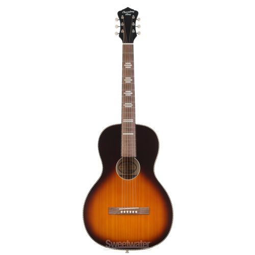  Recording King Dirty 30s Series 7 Single 0 Acoustic Guitar Essentials Bundle - Tobacco Sunburst