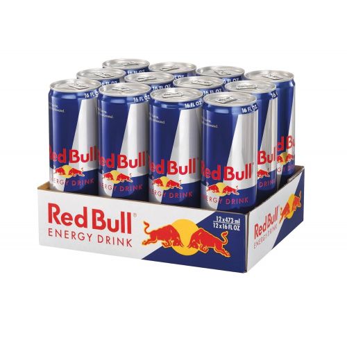  Red Bull Energy Drink, 12 Pack of 16 Fl Oz