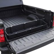 Red Hound Auto Full-Size Truck Bed Storage Cargo Organizer Compatible with Ford Chevrolet GMC Dodge Ram Toyota Nissan Universal for 55 Inch Wide to 69 inch Wide Beds Secures and Pr