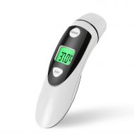 Red Medical Forehead and Ear Thermometer Professional Digital Medical Thermometer Instant Read...