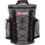 Red Original Waterproof Deck Bag 22L | Store Valuables While Paddling or On Water | Premium Waterproof TPU Fabric | Premium YYK Aquaseal Zips | Luggage Tensioning System | 2 x Drink Bottle Holder