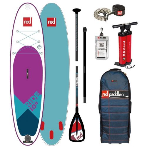  Red Paddle Co 10.6 Ride Spezial Edition Set Package Stand Up Paddle Sup Board aufblasbar Paddel Pumpe Leash