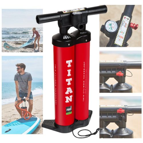  Red Paddle Co RED Paddle Co 106 x 32 Ride MSL Inflatable SUP - Includes Titan Pump, Wheeled Backpack