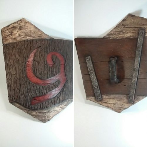  Red Pill Designs Legend of Zelda Themed Replica Deku Shield