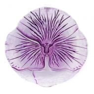 Red Pomegranate 4618-5 Canape Set/4 PANSY 6.5 TWO TONE PURPLE CANAPE PLATES