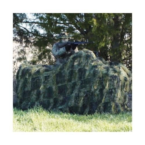  Red Rock Outdoor Gear Ghillie Blind Camouflage Netting - 4 x 8 - Woodland