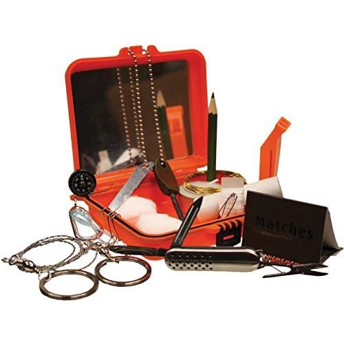  [아마존베스트]Red Rock Outdoor Gear 9005391 Red Rock Gear Survival Kit Resealable Poly-Bag Orange