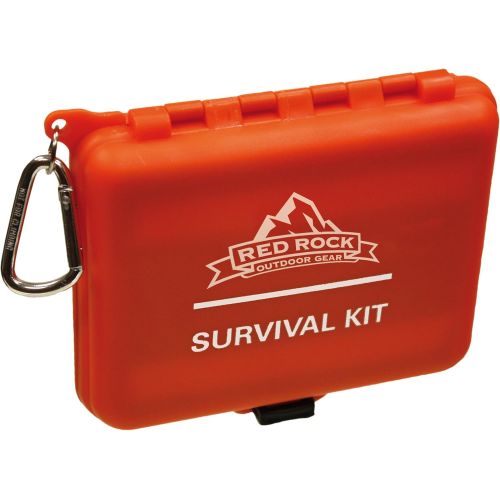  [아마존베스트]Red Rock Outdoor Gear 9005391 Red Rock Gear Survival Kit Resealable Poly-Bag Orange