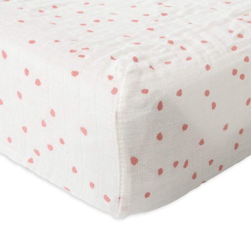  Red Rover Kids Red Rover Kid Muslin Changing Pad Cover a€“ 16a€ x 32a€ - 100% Cotton a€“ Machine Washable a€“ Standard Size - Stitched Holes for Safety Straps a€“ Lightweight & Breathable a€“ Uni