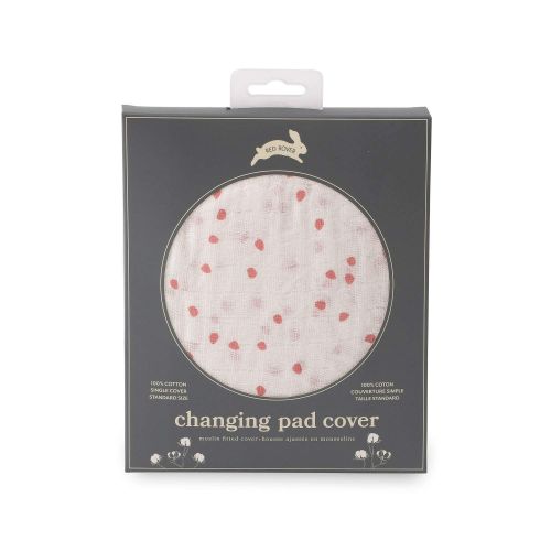  Red Rover Kids Red Rover Kid Muslin Changing Pad Cover a€“ 16a€ x 32a€ - 100% Cotton a€“ Machine Washable a€“ Standard Size - Stitched Holes for Safety Straps a€“ Lightweight & Breathable a€“ Uni