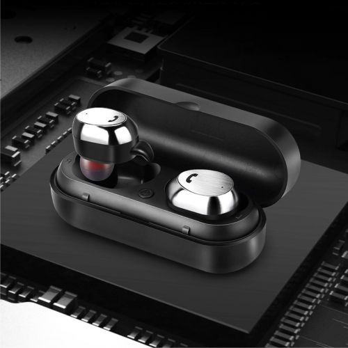  Red2Fire Wireless Earbuds,Red2fire Bluetooth Earbuds Deep Bass Stereo Sound Wireless Headphones,Sports Waterproof Bluetooth Headphones Built-in Microphone Headset for iPhone Android Phones