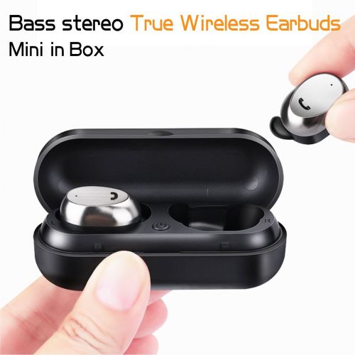  Red2Fire Wireless Earbuds,Red2fire Bluetooth Earbuds Deep Bass Stereo Sound Wireless Headphones,Sports Waterproof Bluetooth Headphones Built-in Microphone Headset for iPhone Android Phones