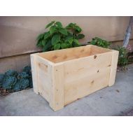 RedCedarWoodcraft NOT AVAILABLE until Spring 2019. Wood Planter, Flower Box, Vegetable Garden, 12 inch deep x 12 inch wide x Cust Length, Cedar Wood, Redwood