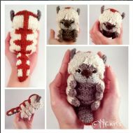 /RedKhordial Appa Knitted PDF Pattern - From Avatar the Last Airbender