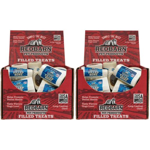  Redbarn Pet Products REDBARN Peanut Butter Filled Bone for Dogs, Small, 20 Count, 2 Pack