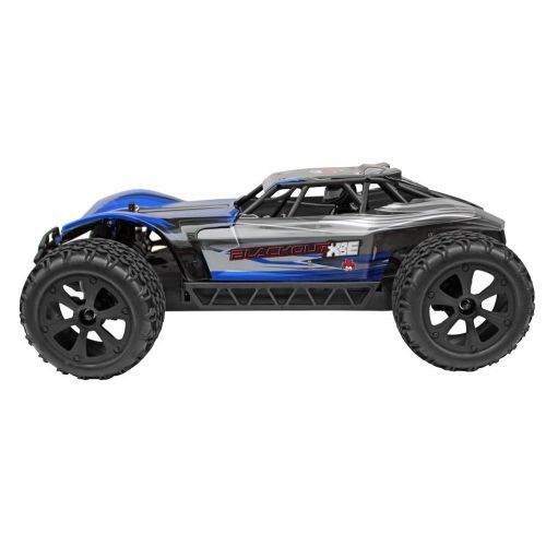  Redcat Racing Blackout XBE Pro Brushless Electric Buggy with Waterproof Electronics Vehicle (1/10 Scale), Blue