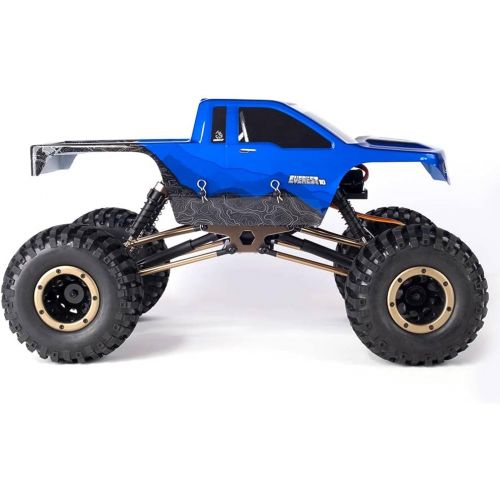  Redcat Racing Everest-10 Electric Rock Crawler with Waterproof Electronics, 2.4Ghz Radio Control (1/10 Scale), Blue/Black