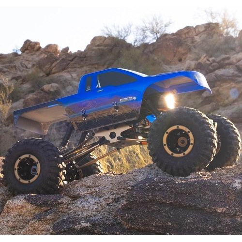  Redcat Racing Everest-10 Electric Rock Crawler with Waterproof Electronics, 2.4Ghz Radio Control (1/10 Scale), Blue/Black