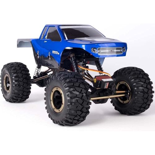  Redcat Racing Everest-10 Electric Rock Crawler with Waterproof Electronics, 2.4Ghz Radio Control (1/10 Scale), Blue/Black