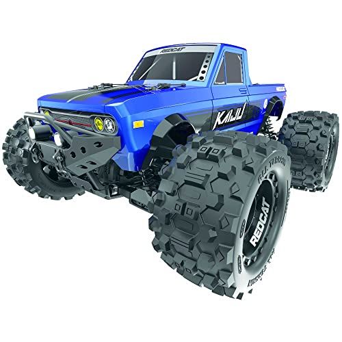  Redcat Racing Kaiju - 1:8 Scale Monster Truck ? RTR- 6S Ready, Blue (Kaiju-Blue)