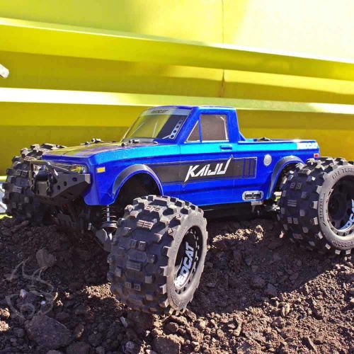  Redcat Racing Kaiju - 1:8 Scale Monster Truck ? RTR- 6S Ready, Blue (Kaiju-Blue)