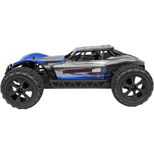  Redcat Racing Blackout XBE Electric Buggy with Waterproof Electronics Vehicle (1/10 Scale), Blue