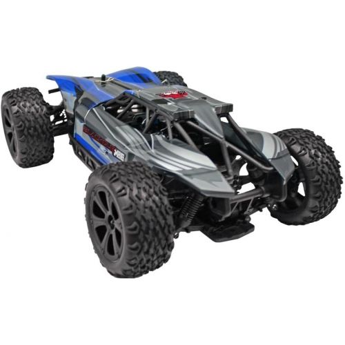  Redcat Racing Blackout XBE Electric Buggy with Waterproof Electronics Vehicle (1/10 Scale), Blue