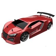 Redcat Racing EPX Drift Car with 7.2V 2000mAh Battery, 2.4GHz Radio and R10215 Body (1/10 Scale), Metallic Red