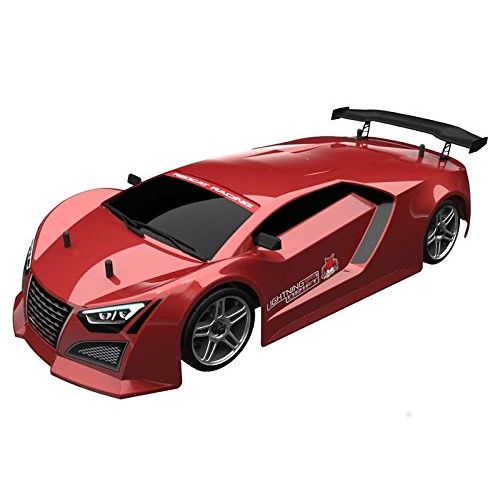  Redcat Racing EPX Drift Car with 7.2V 2000mAh Battery, 2.4GHz Radio and R10215 Body (1/10 Scale), Metallic Red