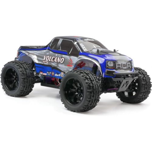  Redcat Racing Volcano EPX Electric Truck, Blue/Silver, 1/10 Scale