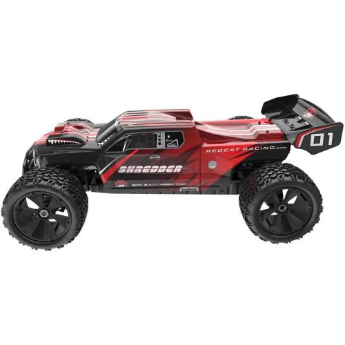  Redcat Racing Shredder XTE Electric Truck, 1/6 Scale, Red