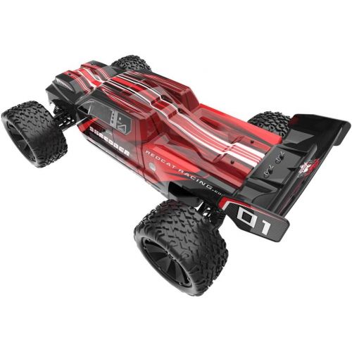  Redcat Racing Shredder XTE Electric Truck, 1/6 Scale, Red