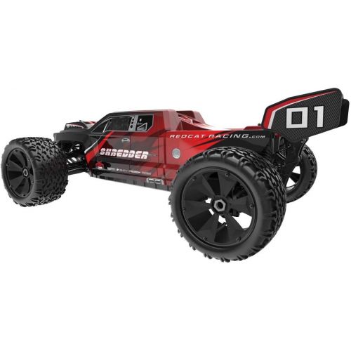  Redcat Racing Shredder XTE Electric Truck, 1/6 Scale, Red