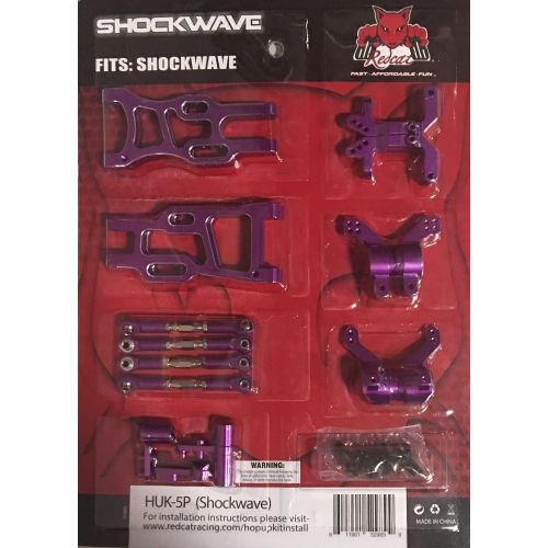  Redcat Racing Shockwave Hop Up Kit, Purple