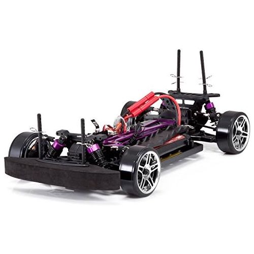 Redcat Racing EPX Drift Car with 7.2V 2000mAh Battery, 2.4GHz Radio and BL10315 Body (110 Scale), Metallic Blue
