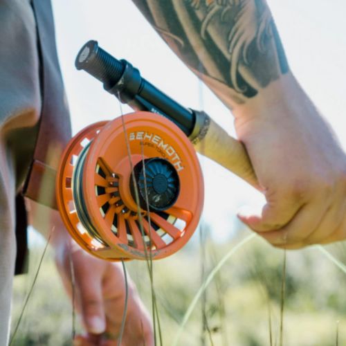  Redington Behemoth Fly Fishing Reel, Multipurpose Fly Reel for Freshwater and Saltwater, Large Arbor and Adjustable Drag