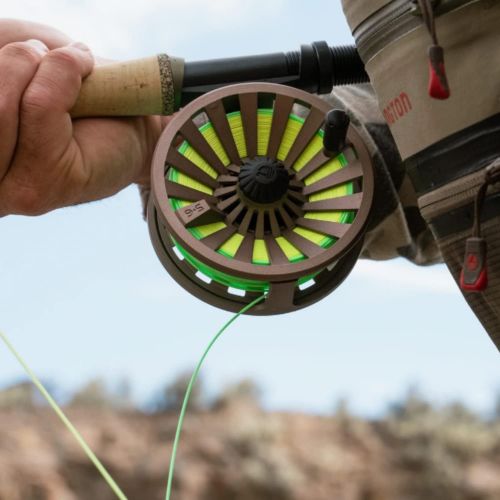  Redington Behemoth Fly Fishing Reel, Multipurpose Fly Reel for Freshwater and Saltwater, Large Arbor and Adjustable Drag