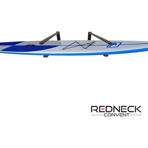  Redneck Convent Paddleboard SUP Wall Mount Rack 2-Pack (Pair) Paddle Board, Longboard, Surfboard, Snowboard, Garage Storage Hanger Hook