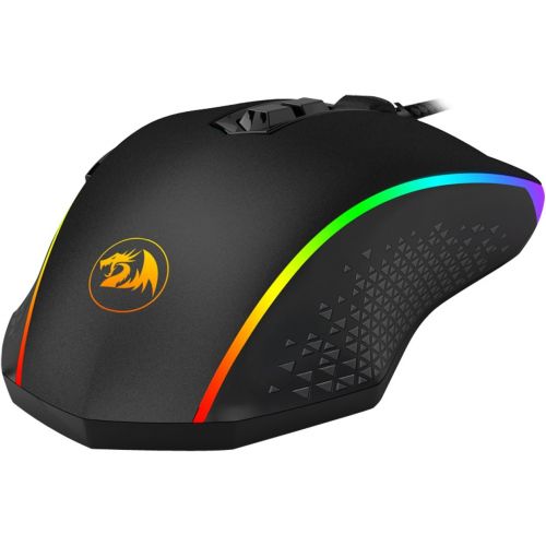  Redragon M710 MEMEANLION Chroma Gaming Mouse, High-Precision Ambidextrous Programmable Gaming Mouse with 7 RGB Backlight Modes and Tuning Weights, up to 10000 DPI User Adjustable
