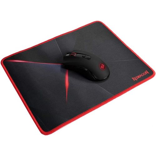  Redragon M652-BA Wireless Gaming Mouse and Mouse Pad Set, 2.4G Wireless Optical Mouse with 2400 DPI and Mouse Pad Combo for Notebook, PC, Laptop, Computer, Mac