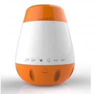 Mini White Noise Machine by Reebello - 6 Different Sounds, Voice-Activated Sensor, 30 min Timer...