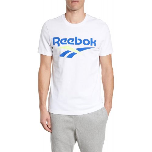  Reebok Mens Classic Vector Logo Short Sleeve T-Shirt