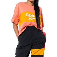 Reebok Womens Classics Vector Crop Top T-Shirt
