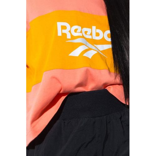  Reebok Womens Classics Vector Crop Top T-Shirt