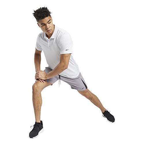  Reebok Mens Workout Ready Reecycle Polo