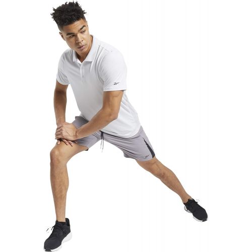  Reebok Mens Workout Ready Reecycle Polo