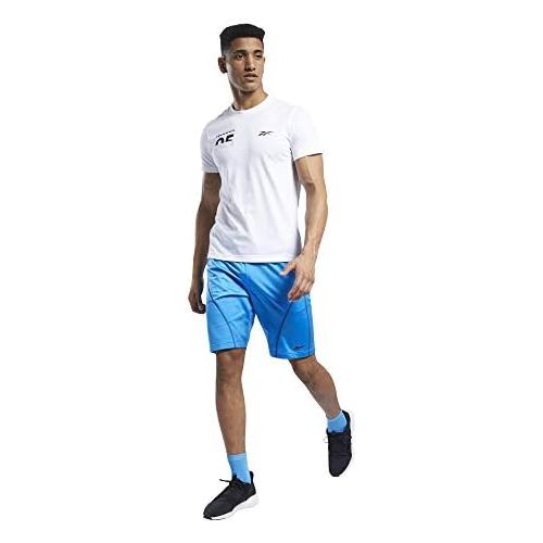  Reebok Mens Workout Ready Meet You There Shorts