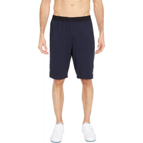  Reebok Mens Workout Ready Melange Knit Shorts